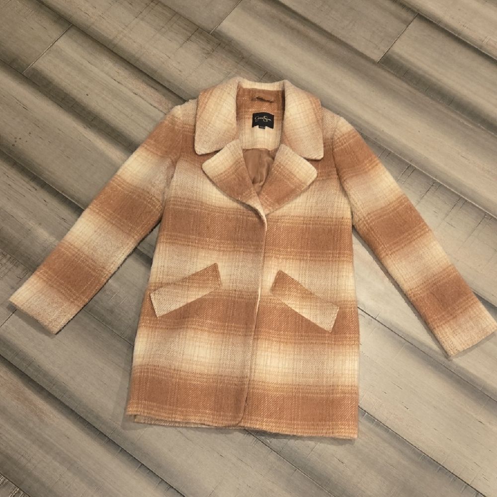 Jessica Simpson Wool Blrnd Coat